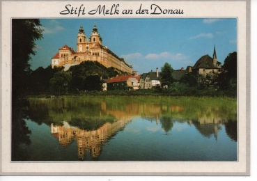 Ansichtskarte Stift Melk an der Donau